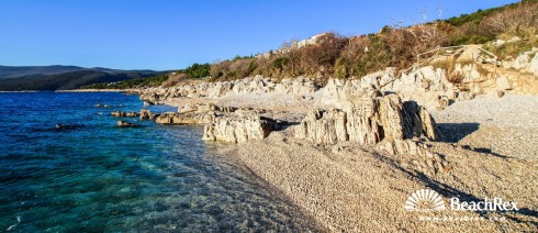 Croazia - Istra -  Rabac - Spiaggia Sveti Andrea