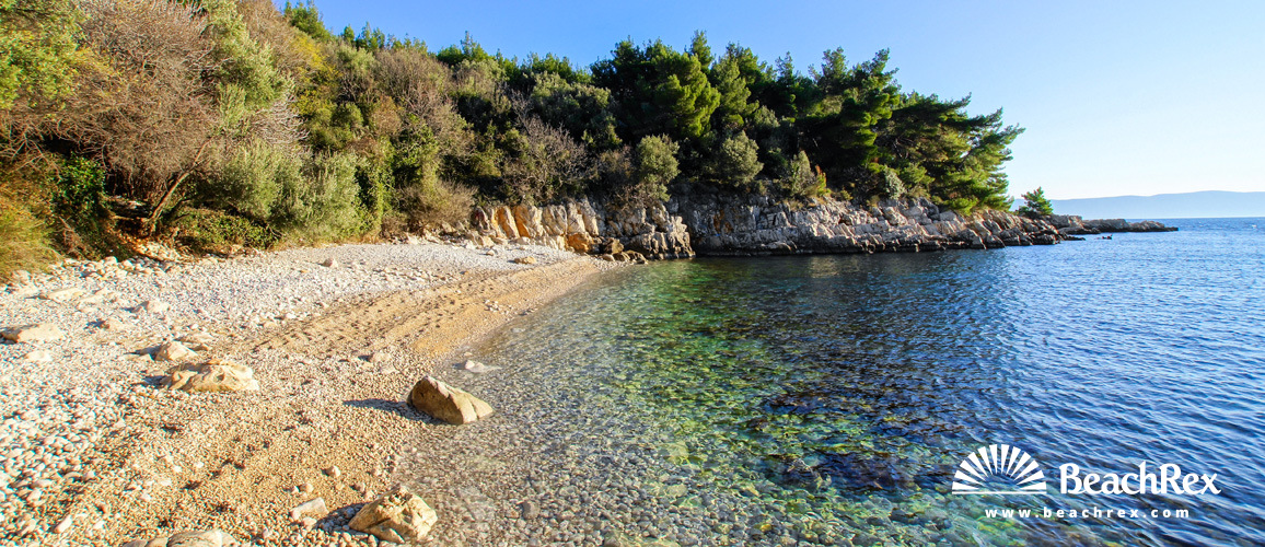 Croazia - Istra -  Rabac - Spiaggia Prižinja
