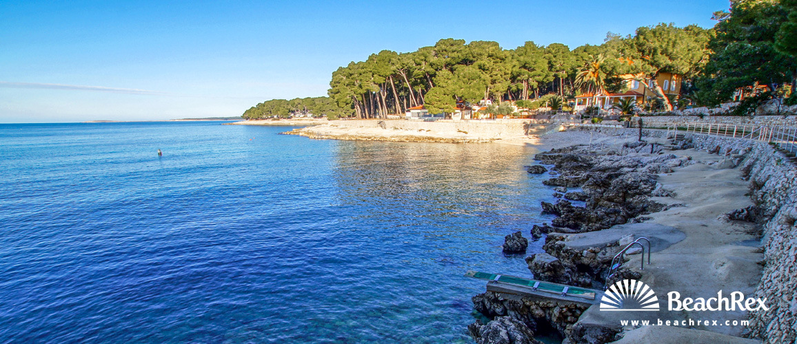 Croatia - Kvarner - Island Lošinj -  Mali Lošinj - beach Srebrna uvala