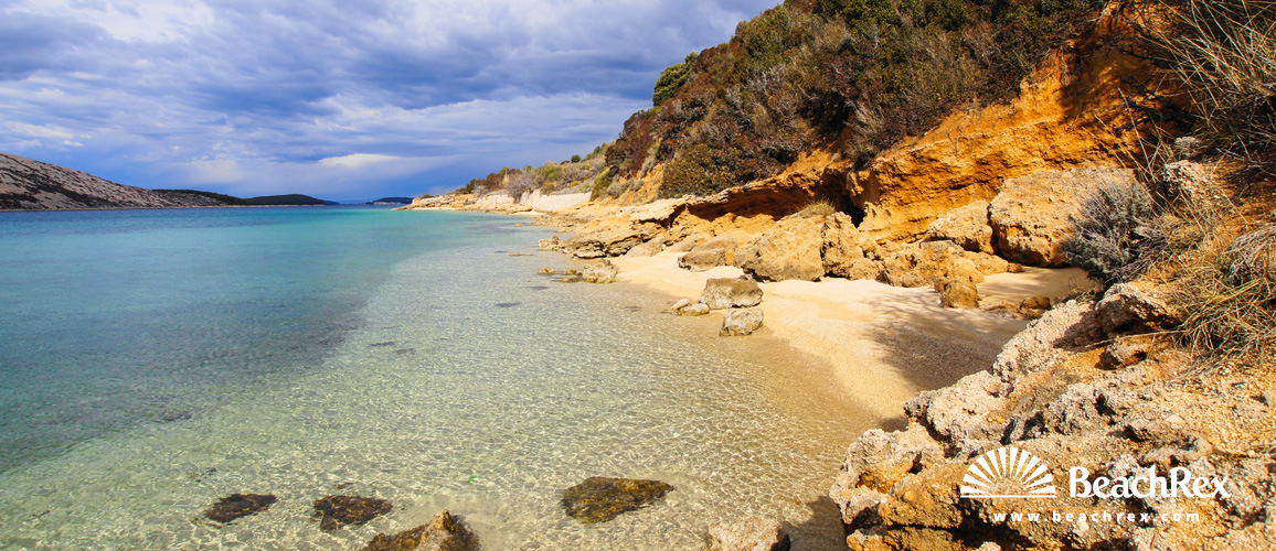Kroatien - Kvarner - Insel Rab -  Barbat na Rabu - Strand Valentina