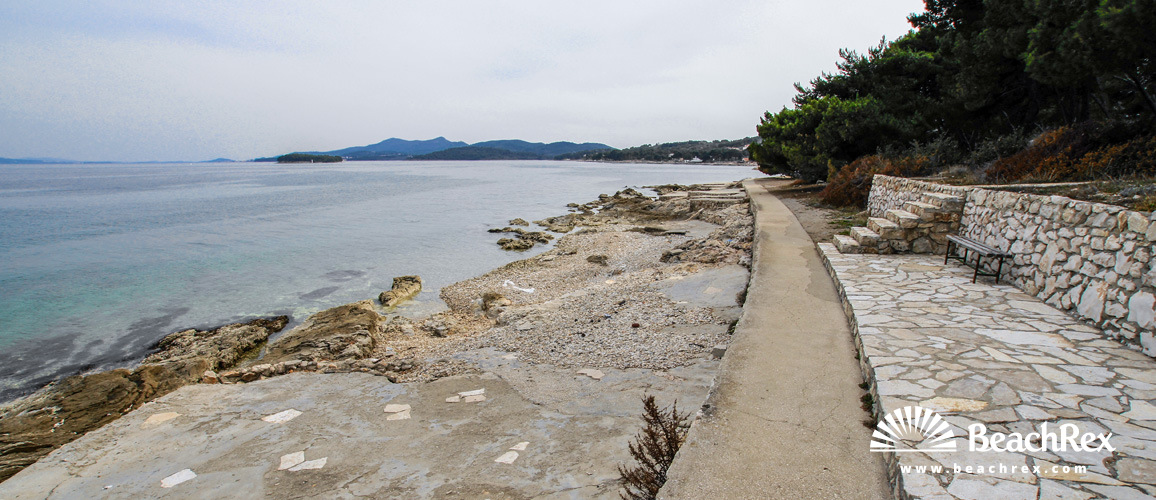 Croatia - Dalmatia  Zadar - Island Ugljan -  Kukljica - Beach Zelena Punta