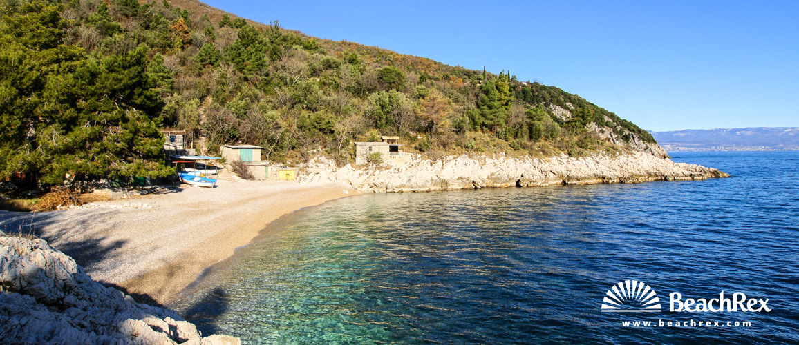 Croatia - Kvarner -  Mošćenička Draga - Beach Jelenščica