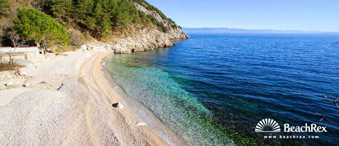 Croatia - Kvarner -  Mošćenička Draga - Beach Uboka