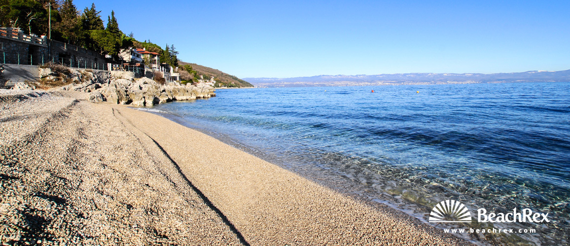 Croatia - Kvarner -  Mošćenička Draga - Beach Sv. Ivan