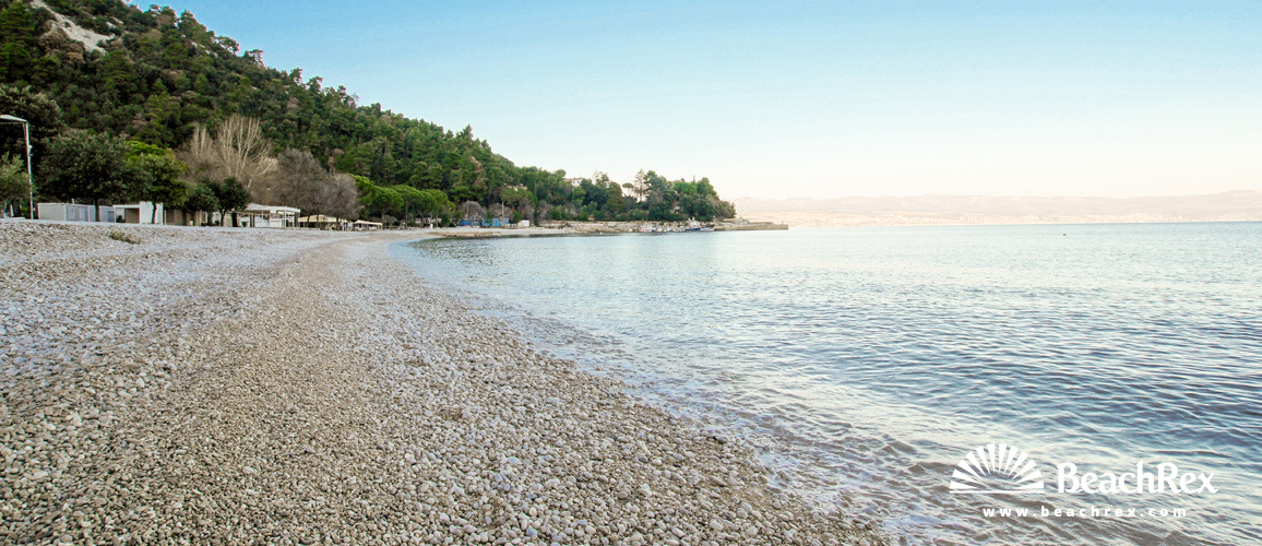 Hrvaška - Kvarner -  Medveja - Plaža Medveja