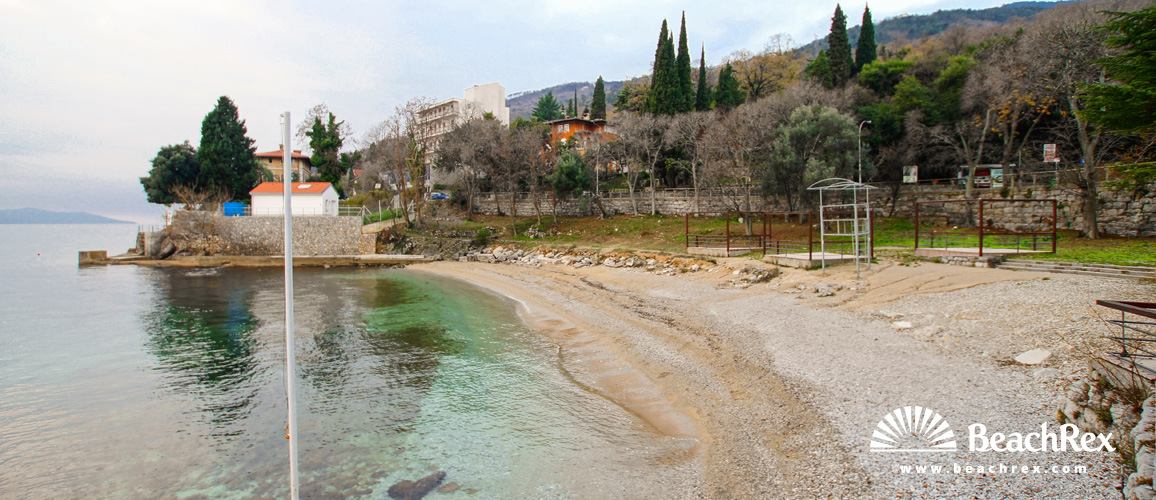 Croatia - Kvarner -  Lovran - Beach Peharovo