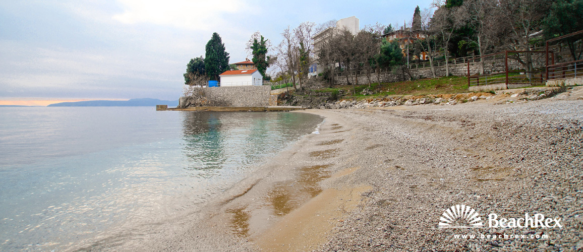 Croatia - Kvarner -  Lovran - Beach Peharovo
