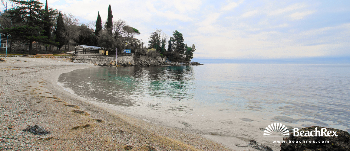 Croatia - Kvarner -  Lovran - Beach Peharovo