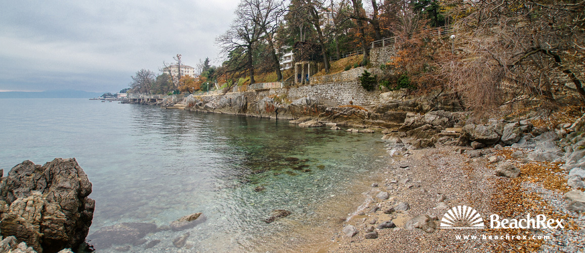 Croatia - Kvarner -  Lovran - Beach Kvarner