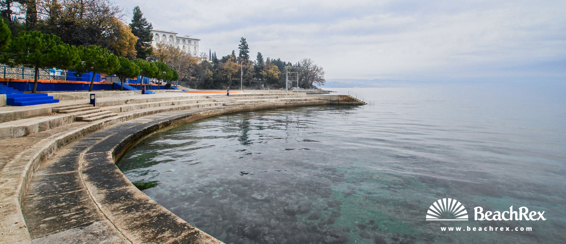 Croatia - Kvarner -  Lovran - Beach Kvarner