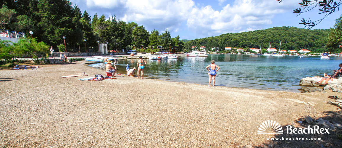 Croatie - Dalmatie  Dubrovnik - Ile Korčula -  Korčula - Plage Luka Korčulanska