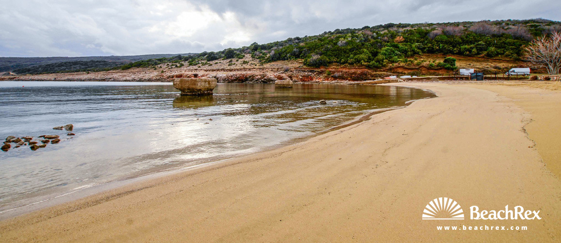 Croatie - Kvarner - Ile Krk -  Risika - Plage Sv. Marak Croatie - Kvarner - Ile Krk -  Risika - Plage Sv. Marak