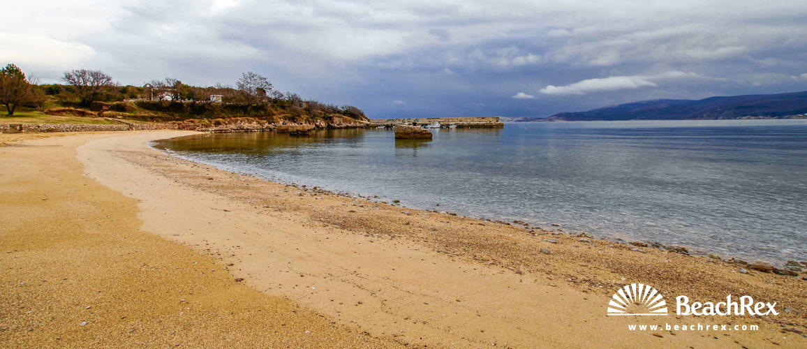 Hrvatska - Kvarner - Otok Krk -  Risika - Plaža Sv. Marak