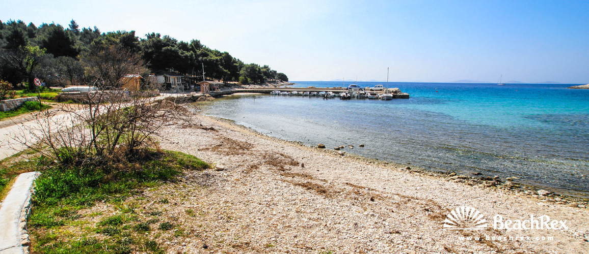 Croatie - Dalmatie  Šibenik - Ile Murter -  Murter - Plage Čigrađa