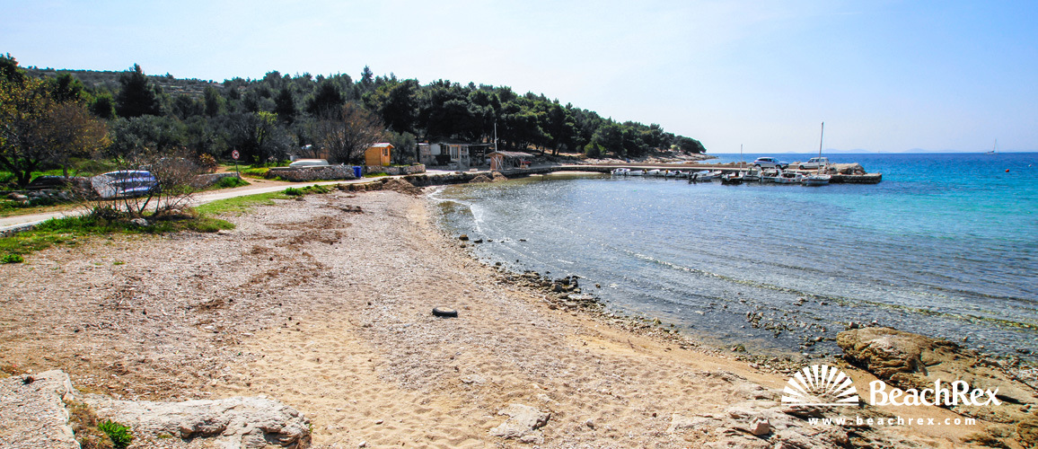Croatie - Dalmatie  Šibenik - Ile Murter -  Murter - Plage Čigrađa