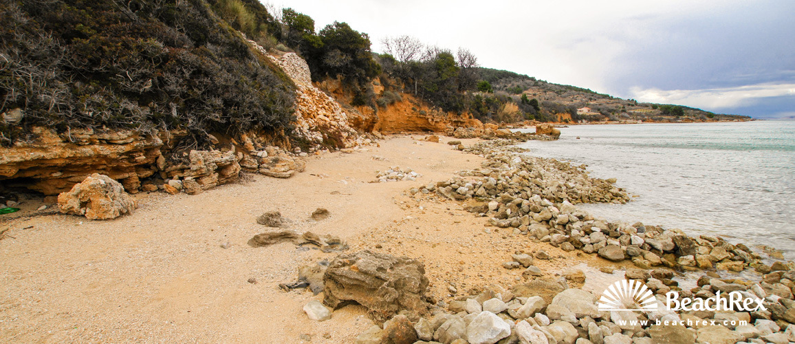 Croatia - Kvarner - Island Rab -  Barbat na Rabu - Beach Ribon