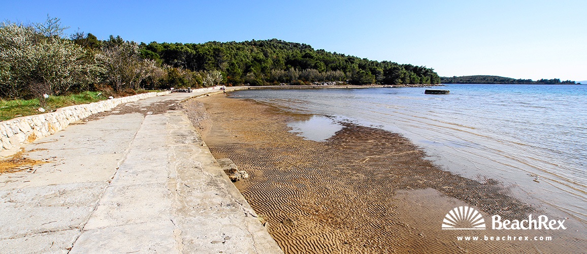 Croatia - Dalmatia  Zadar - Island Ugljan -  Kukljica - Beach Velika Sabuša