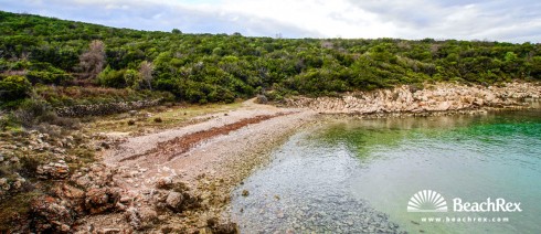 Hrvaška - Kvarner - Otok Krk -  Risika - Plaža Melska