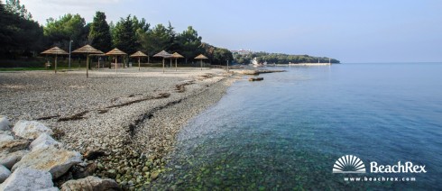 Hrvatska - Istra -  Novigrad - Plaža Crnika