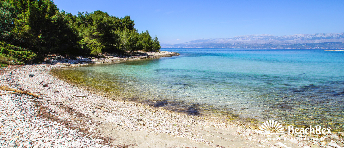 Croatia - Dalmatia  Split - Island Brač -  Mirca - Beach Vela Luka