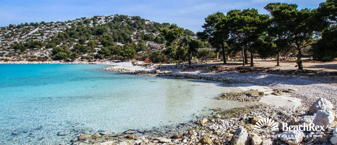 Croatie - Dalmatie  Šibenik - Ile Murter -  Murter - Plage Podvrške