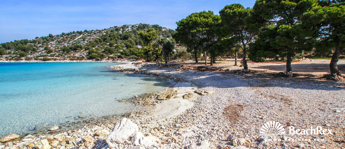 Croatie - Dalmatie  Šibenik - Ile Murter -  Murter - Plage Podvrške