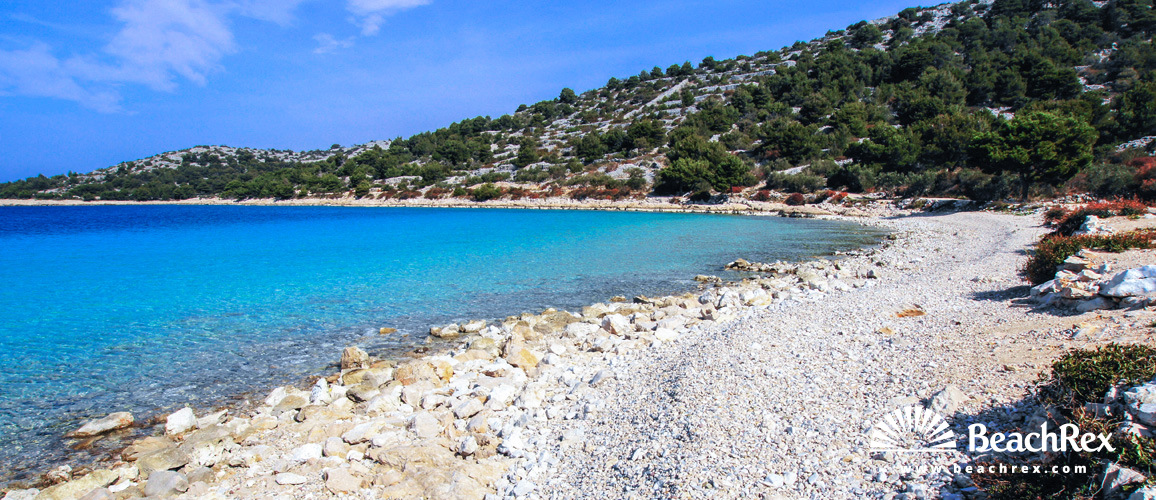 Croatie - Dalmatie  Šibenik - Ile Murter -  Murter - Plage Podvrške