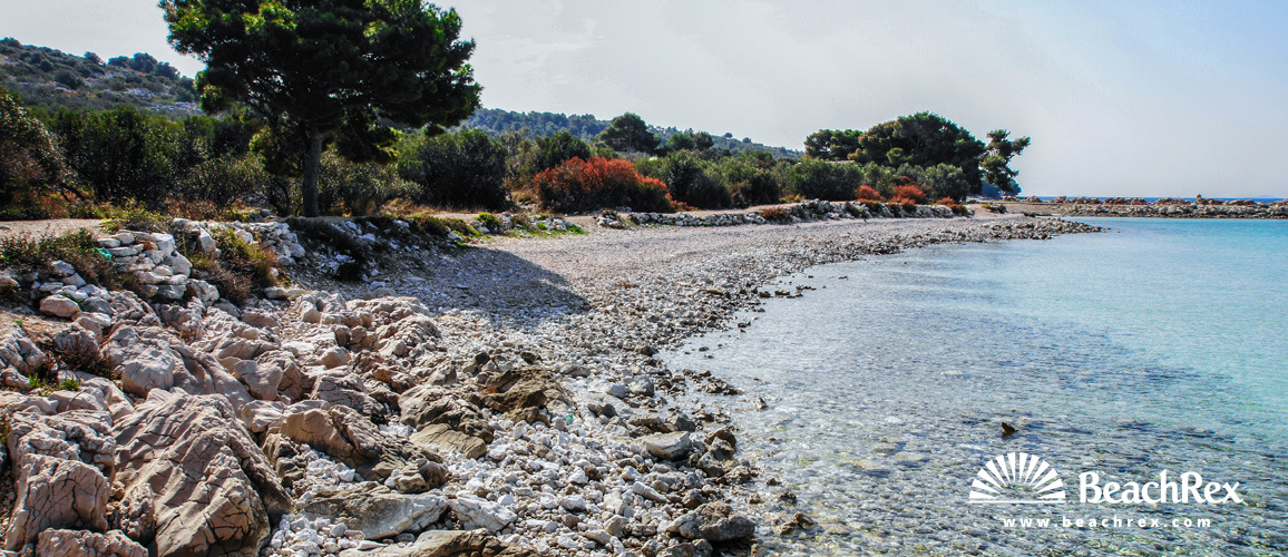 Croatie - Dalmatie  Šibenik - Ile Murter -  Murter - Plage Podvrške