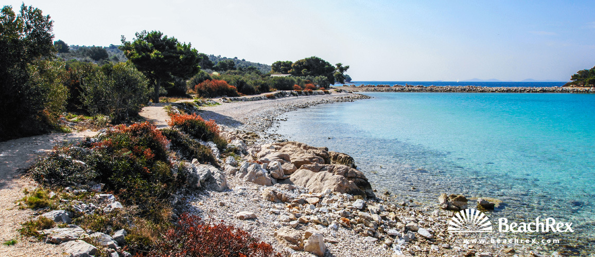 Croatie - Dalmatie  Šibenik - Ile Murter -  Murter - Plage Podvrške