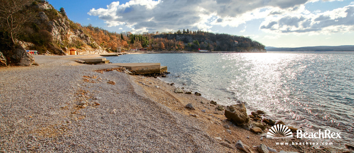 Hrvaška - Kvarner -  Dramalj, - Plaža Kačjak