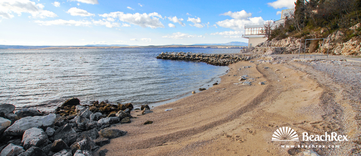 Croatie - Kvarner -  Dramalj - Plage Dramalj Croatie - Kvarner -  Dramalj - Plage Dramalj