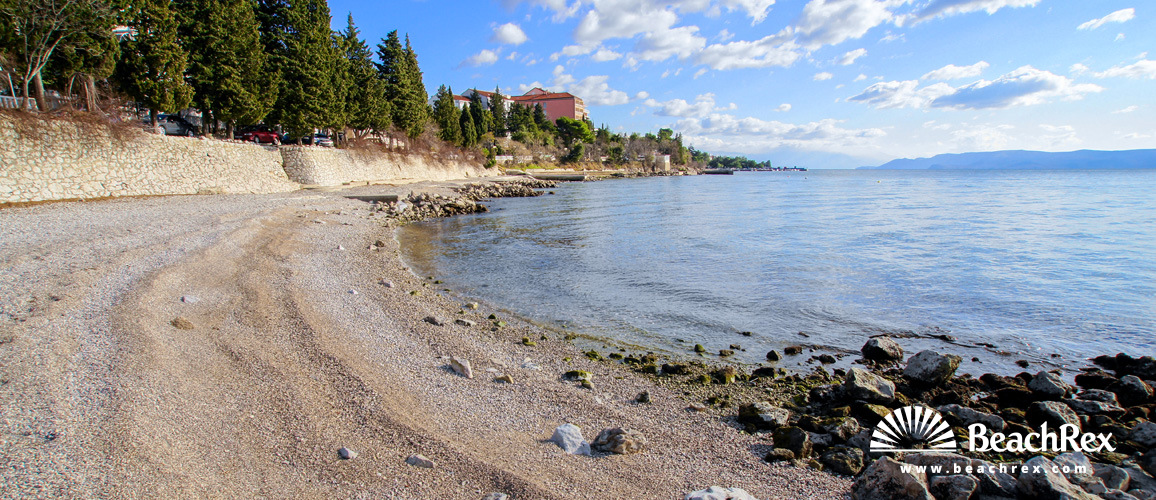 Hrvatska - Kvarner -  Dramalj - Plaža Omorika