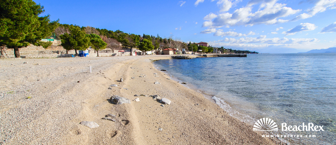 Hrvatska - Kvarner -  Dramalj - Plaža Omorika