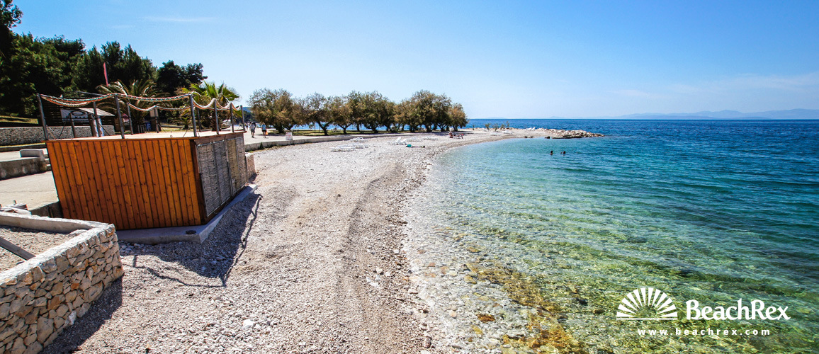 Kroatien - Dalmatien  Split - Insel Brač -  Supetar - Strand Tri Mosta