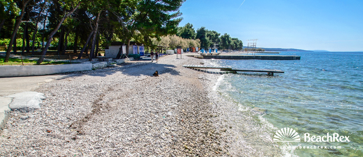 Kroatien - Dalmatien  Split - Insel Brač -  Supetar - Strand Tri Mosta