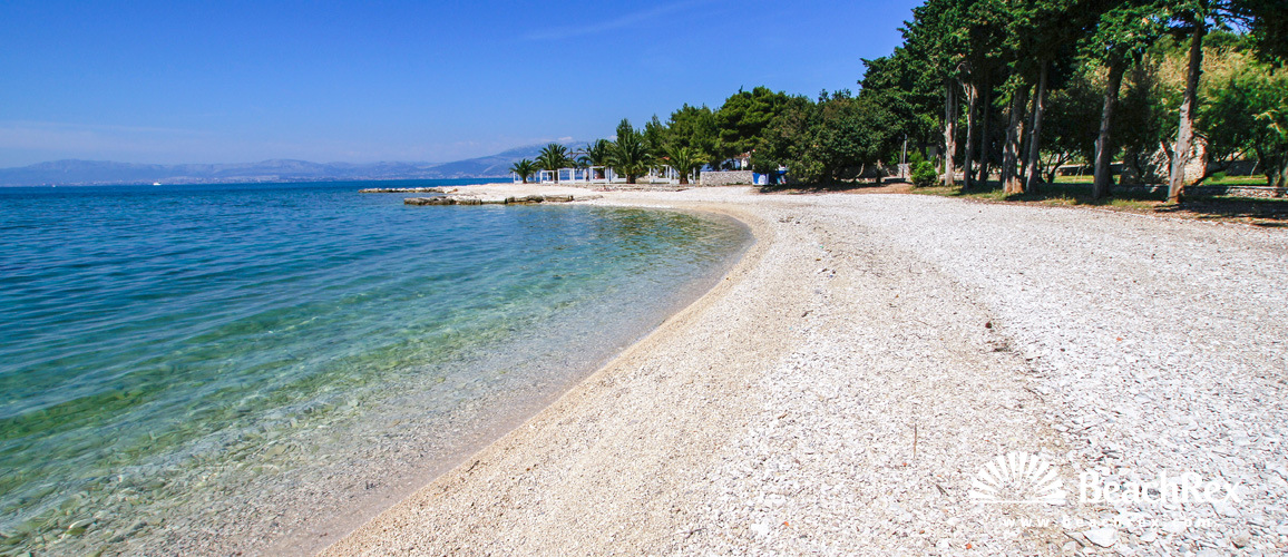 Kroatien - Dalmatien  Split - Insel Brač -  Supetar - Strand Tri Mosta
