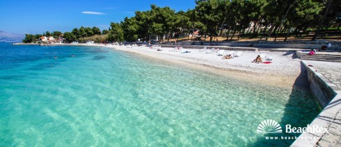 Croatia - Dalmatia  Split - Island Brač -  Supetar - Beach Tri Mosta