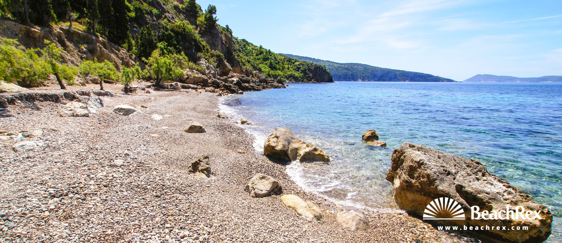 Croatia - Dalmatia  Split - Island Vis -  Komiža - Beach Novo Pošta