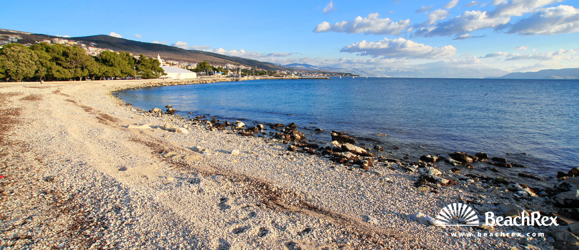 Croatie - Kvarner -  Crikvenica - Plage International