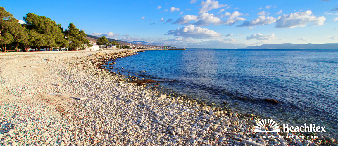 Croatie - Kvarner -  Crikvenica - Plage International