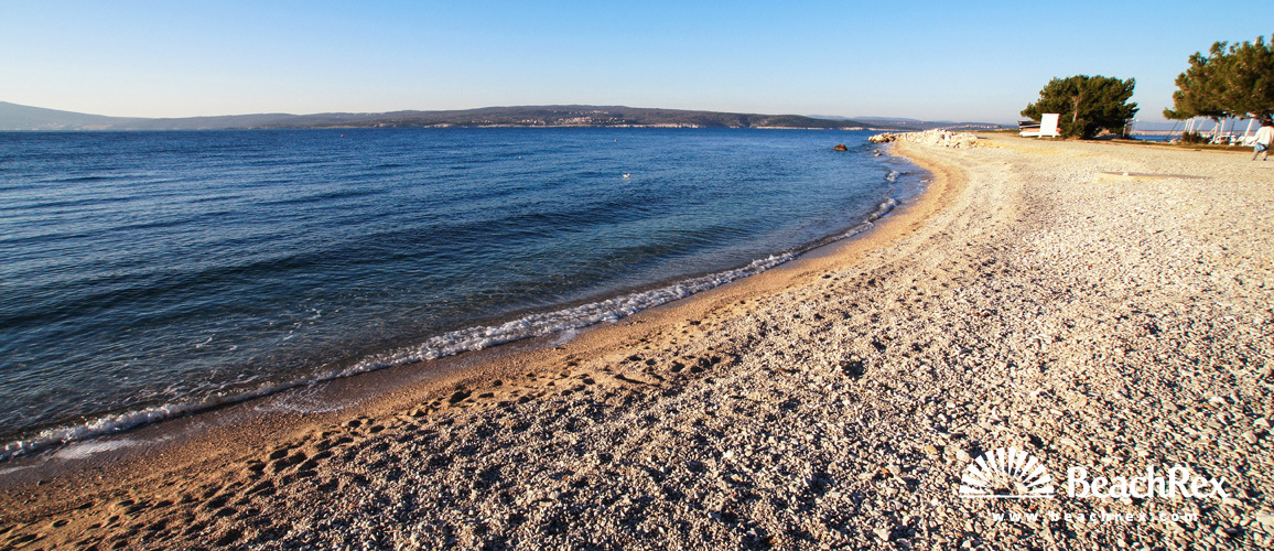 Hrvatska - Kvarner -  Crikvenica - Plaža Podvorska