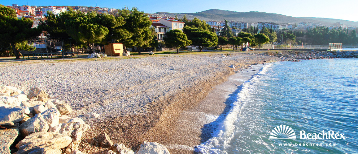 Hrvatska - Kvarner -  Crikvenica - Plaža Podvorska