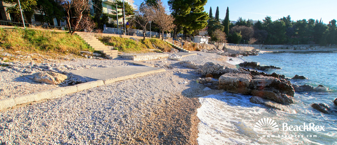 Hrvatska - Kvarner -  Crikvenica - Plaža Podvorska