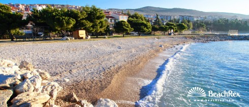 Hrvaška - Kvarner -  Crikvenica - Plaža Podvorska