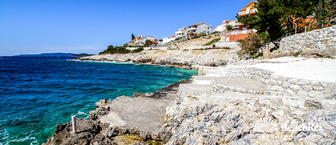 Croatia - Dalmatia  Split - Island Čiovo -  Okrug Gornji - Beach Rastića