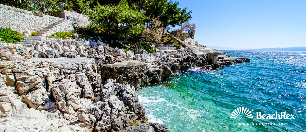 Croatia - Dalmatia  Split - Island Čiovo -  Okrug Gornji - Beach Rastića