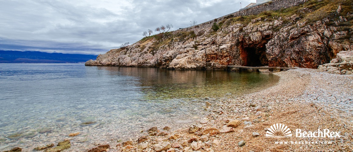 Croatia - Kvarner - Island Krk -  Vrbnik - Beach Zgribnica