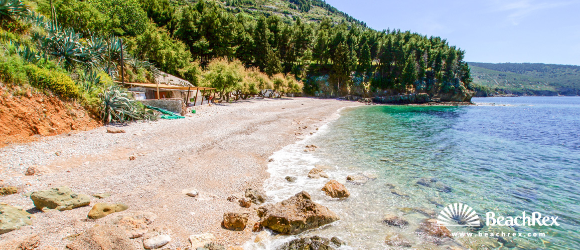 Croatia - Dalmatia  Split - Island Vis -  Komiža - Beach Kamenice