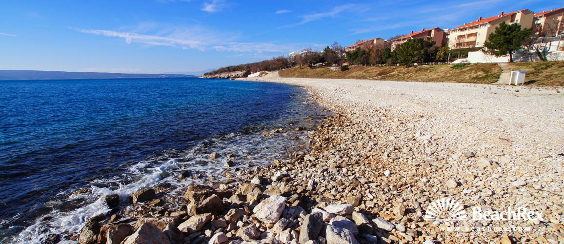 Croatia - Kvarner -  Novi Vinodolski - The View beach