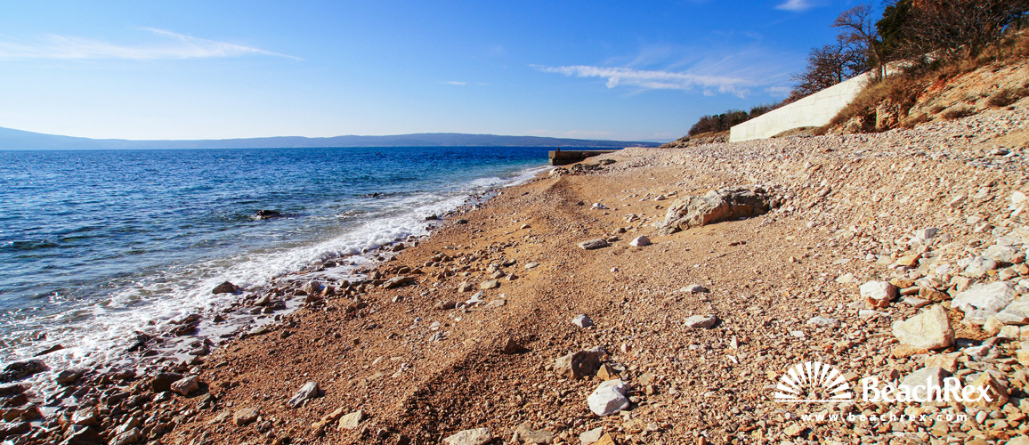 Croatia - Kvarner -  Novi Vinodolski - The View beach